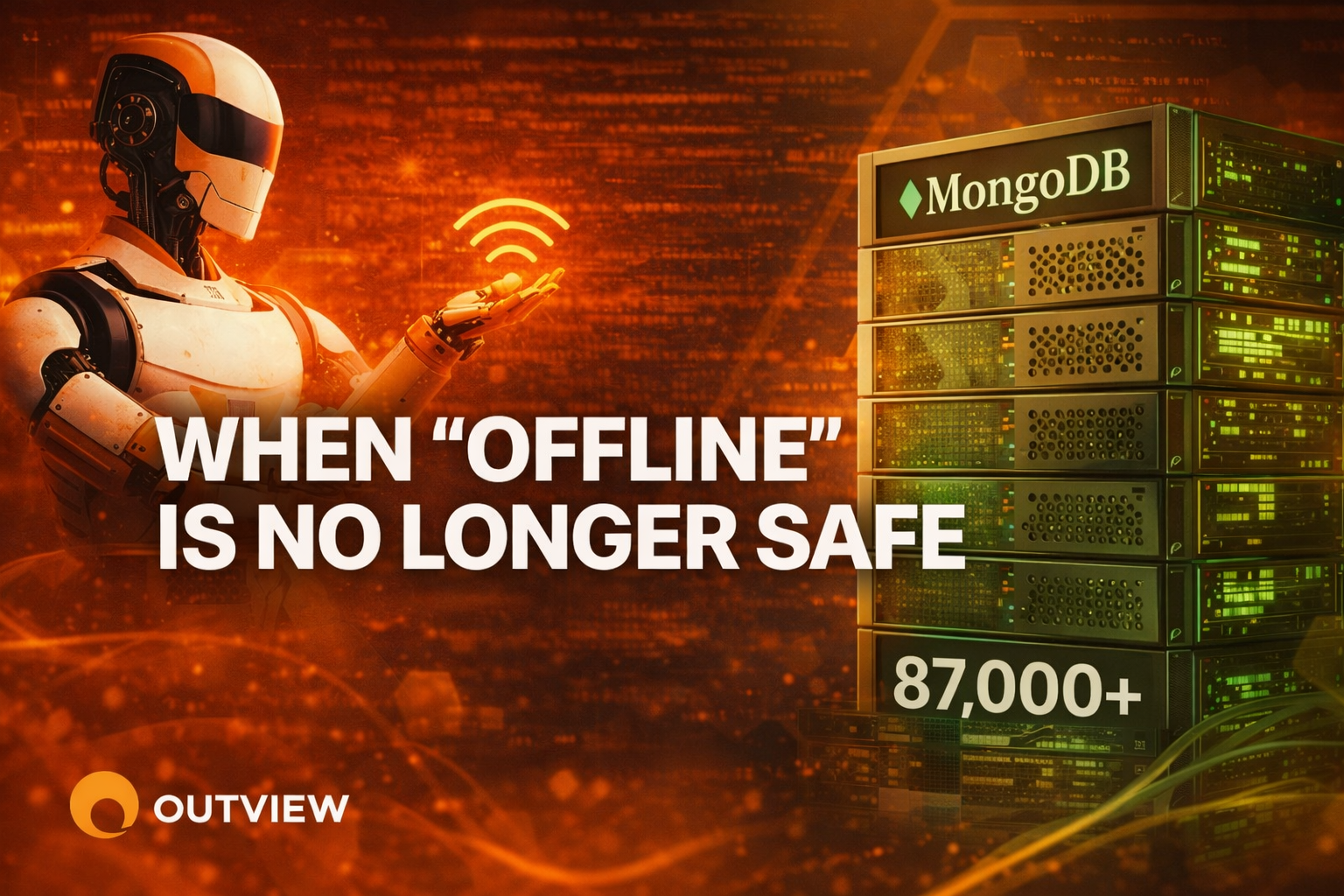 AI-controlled robots compromised without internet, and a critical MongoDB  flaw exposing 87,000+ servers. – OUTWIEW
